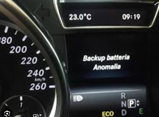 Backup batteria anomalia Mercedes Classe C