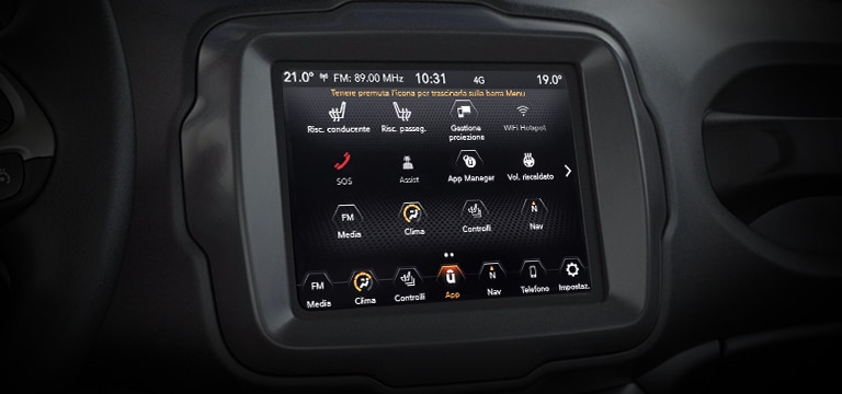 Come attivare uconnect Jeep Renegade