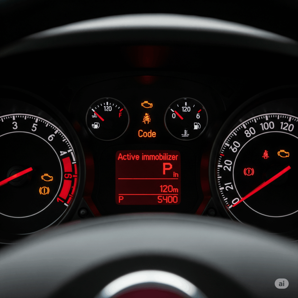 Spia "Code" Fiat Punto